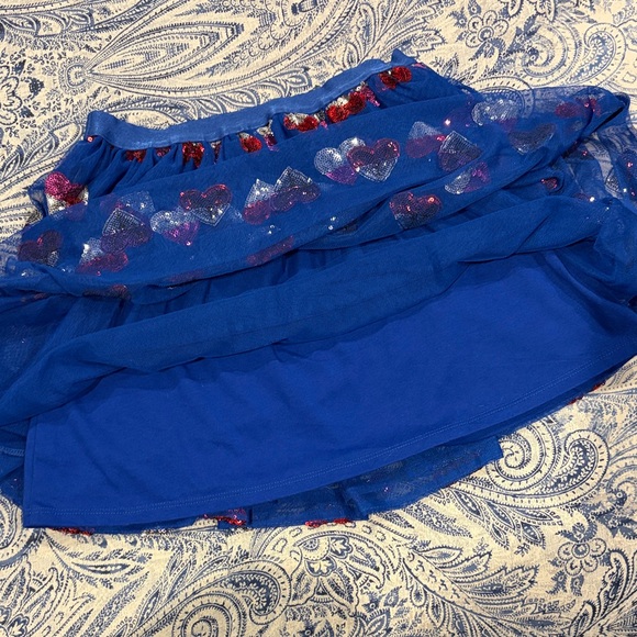 Sequined heart skirt - Picture 4 of 4